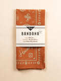 Vintage bandanas by Hankeys, western bandana headbands or dog bandanas. This premium cotton bandana is perfect for rodeos, western style, festivals, and everyday adventure. Retro hand-drawn designs are the perfect accessories. 