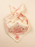 Vintage bandanas by Hankeys, western bandana headbands or dog bandanas. This premium cotton bandana is perfect for rodeos, western style, festivals, and everyday adventure. Retro hand-drawn designs are the perfect accessories. 