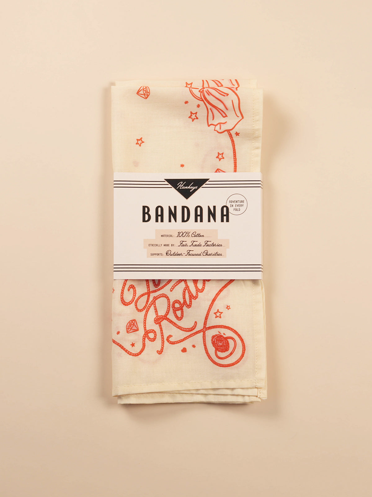 Vintage bandanas by Hankeys, western bandana headbands or dog bandanas. This premium cotton bandana is perfect for rodeos, western style, festivals, and everyday adventure. Retro hand-drawn designs are the perfect accessories. 