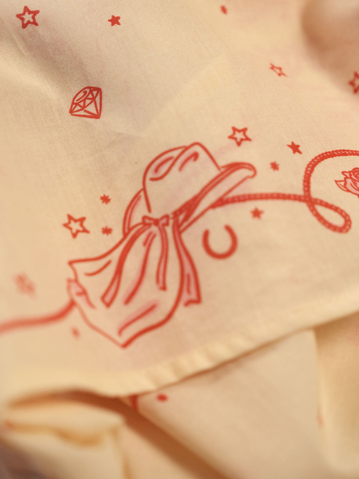 Vintage bandanas by Hankeys, western bandana headbands or dog bandanas. This premium cotton bandana is perfect for rodeos, western style, festivals, and everyday adventure. Retro hand-drawn designs are the perfect accessories. 